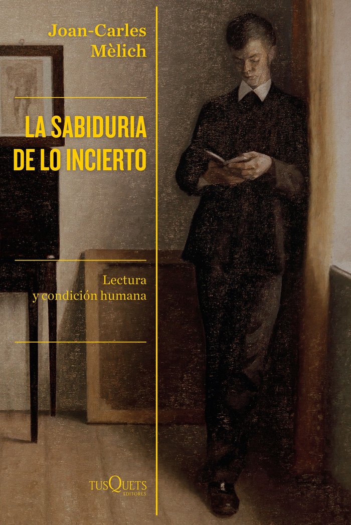 La sabiduría de lo incierto, de Mèlich, Joan-Carles | portada del libro