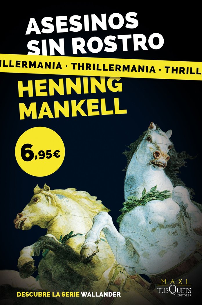 Asesinos sin rostro, de Mankell, Henning | portada del libro