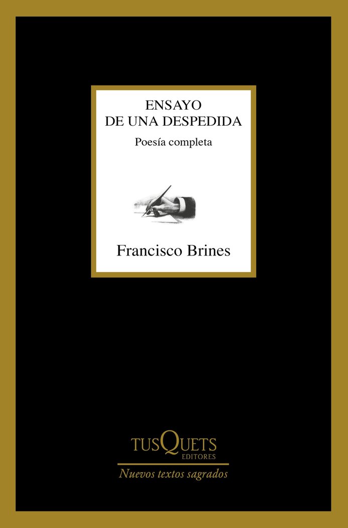 Ensayo de una despedida, de Brines, Francisco | portada del libro