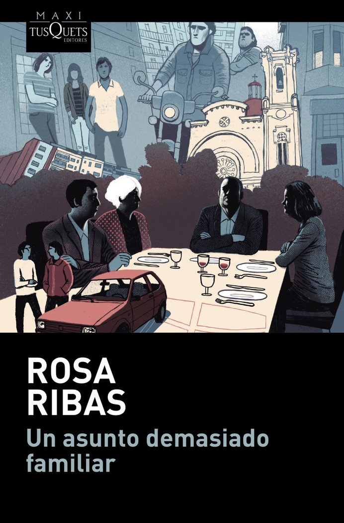 Un asunto demasiado familiar, de Ribas, Rosa | portada del libro