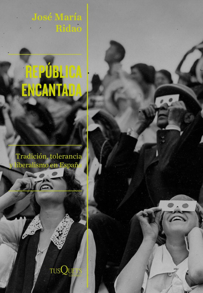 REPUBLICA ENCANTADA, de JOSE MARIA RIDAO | portada del libro