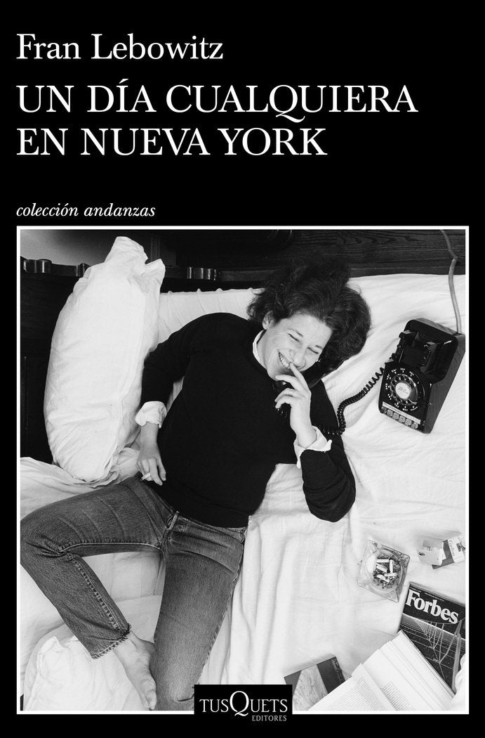 UN DIA CUALQUIERA EN NUEVA YORK, de FRAN LEBOWITZ | portada del libro
