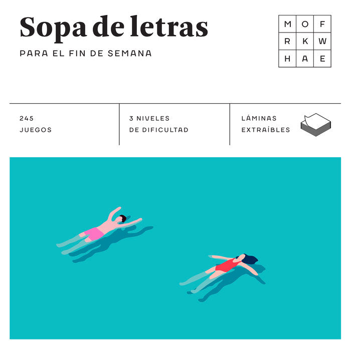 Sopa de letras (Cuadrados de diversión) | portada del libro
