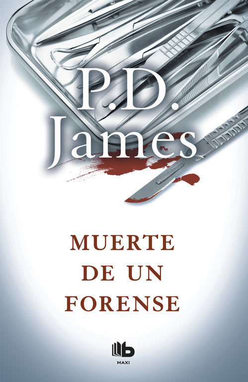 MUERTE DE UN FORENSE, de JAMES | portada del libro
