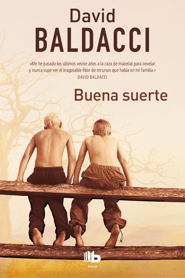 Buena suerte, de Baldacci, David | portada del libro