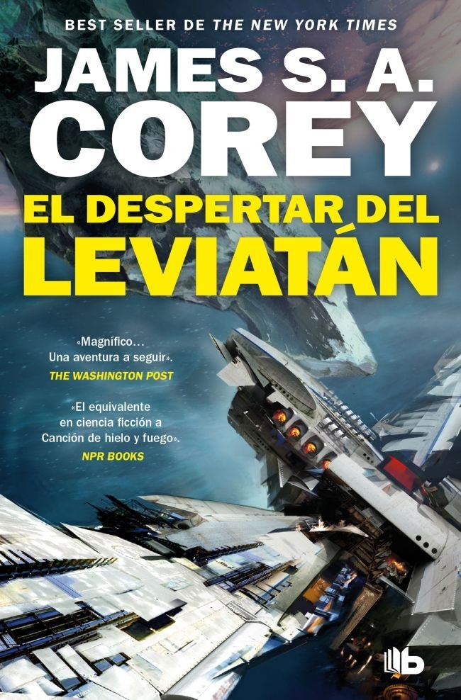DESPERTAR DEL LEVIATAN (THE EXPANSE 1), de JAMES S A COREY | portada del libro