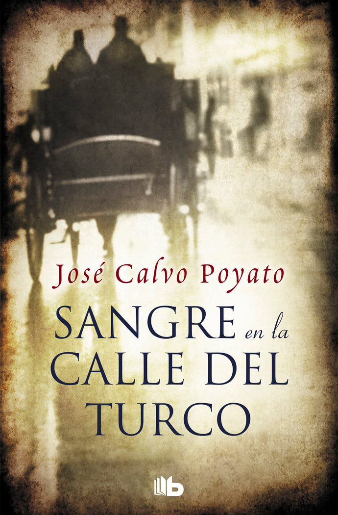 Sangre en la calle del turco, de Calvo Poyato | portada del libro