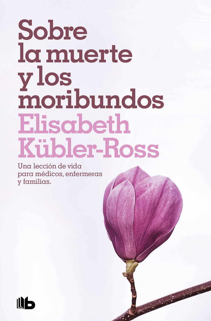 Sobre la muerte y los moribundos, de Kübler-Ross | portada del libro