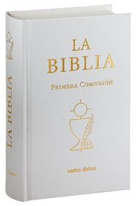 La Biblia (bolsillo - cartoné - Primera Comunión), de Desconocido | portada del libro