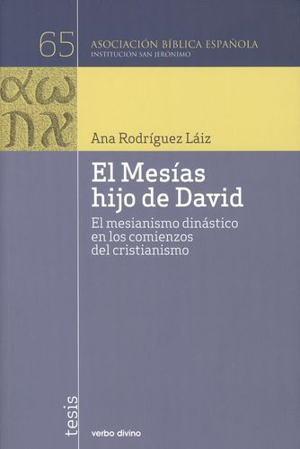 El Mesías hijo de David, de Rodríguez Láiz, Ana | portada del libro
