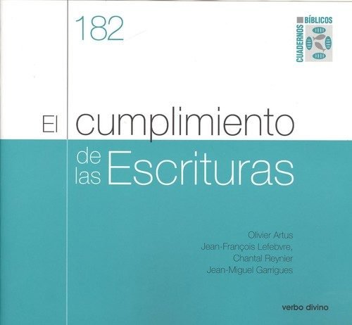 El cumplimiento de las Escrituras, de Artus , Olivier | portada del libro