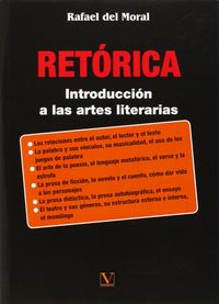 Retórica. Introducción a las artes literarias, de Fernando del Moral | portada del libro