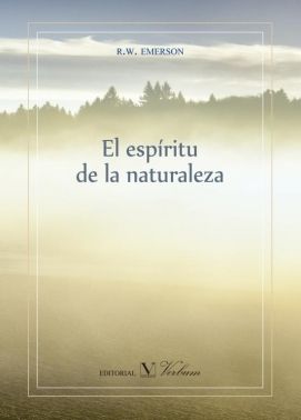 El espíritu de la naturaleza, de Emerson | portada del libro