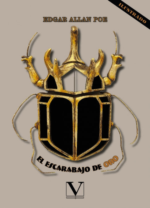 El escarabajo de oro, de Allan Poe, Edgar | portada del libro