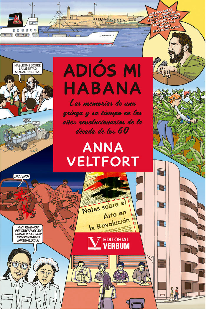 Adiós mi Habana, de Veltfort, Anna | portada del libro