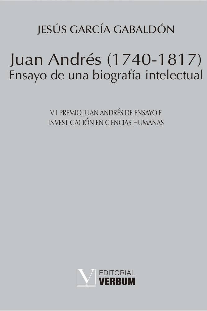 JUAN ANDRES ( 1740-1817 ), de GARCIA GABALDON, JESUS | portada del libro