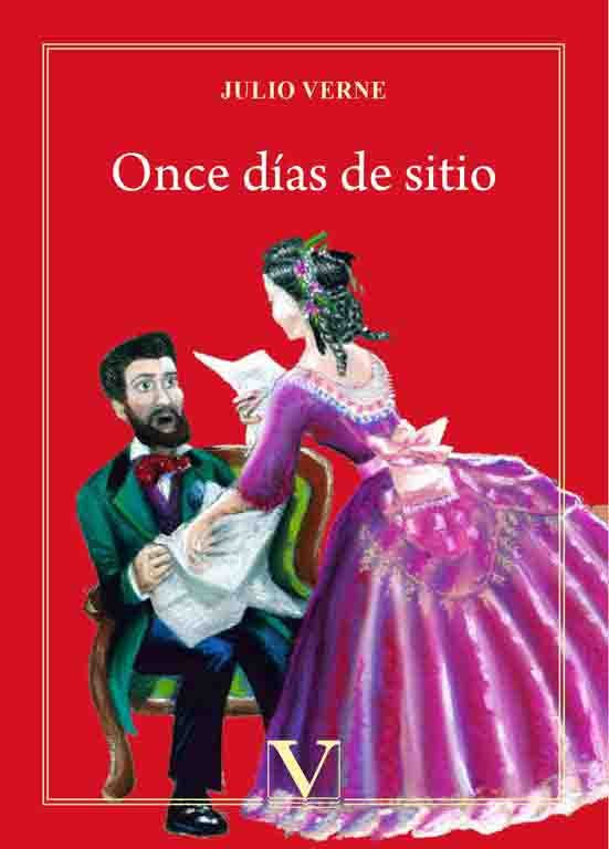 Once días de sitio, de Verne, Julio | portada del libro