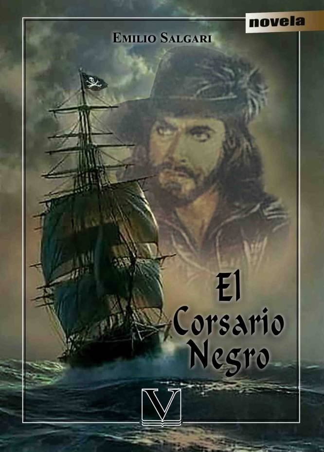 El corsario negro, de Salgari, Emiilo | portada del libro