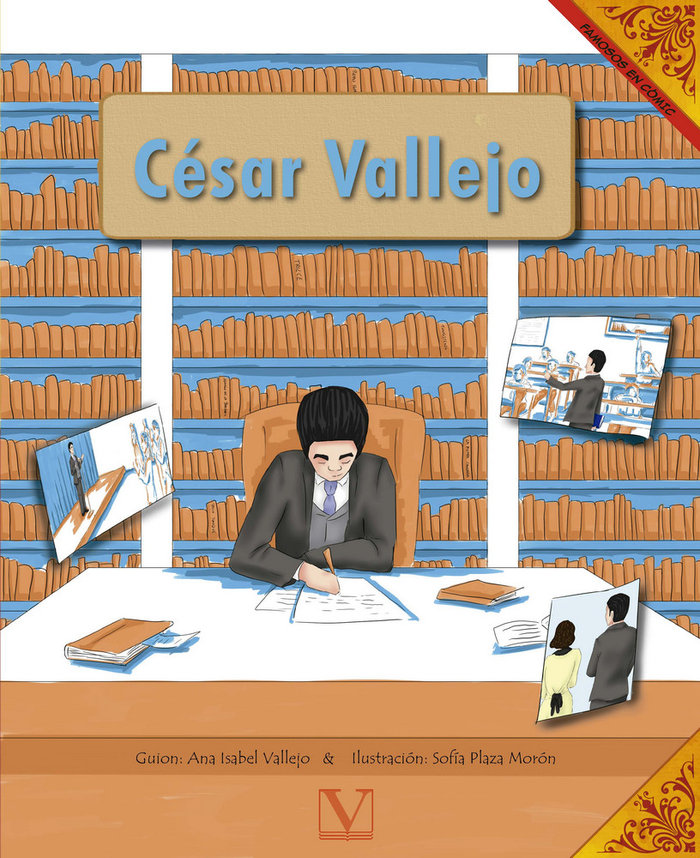 César Vallejo (Cómic), de Vallejo, Ana Isabel | portada del libro