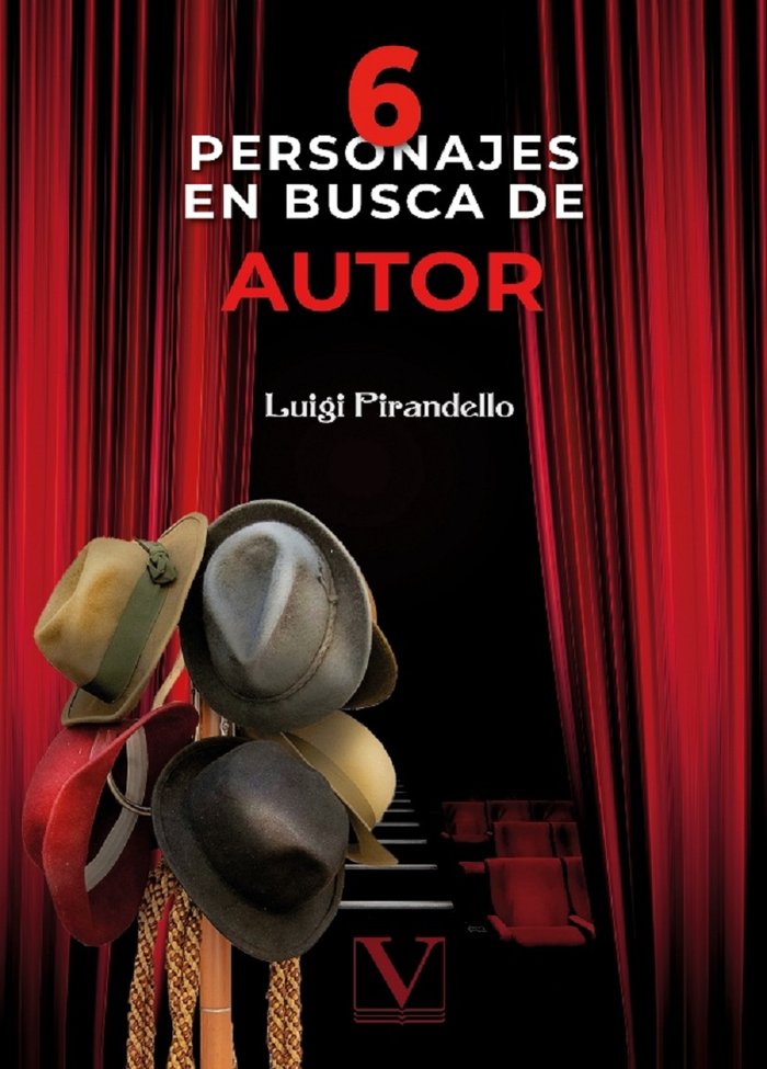 Seis personajes en busca de autor, de Pirandello, Luigi | portada del libro