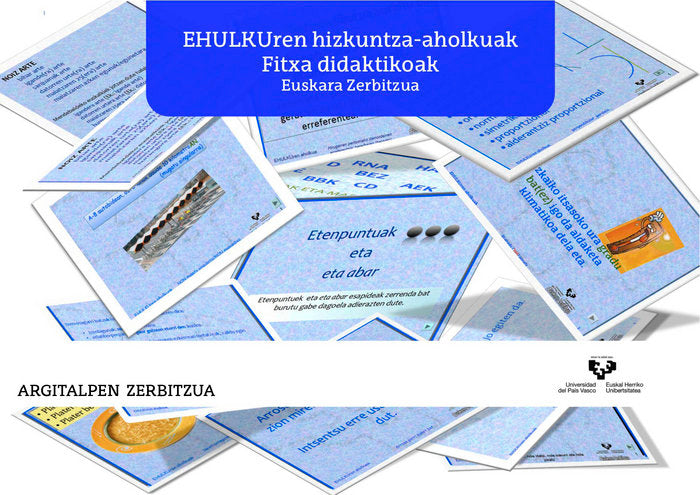 EHULKUren hizkuntza-aholkuak. Fitxa didaktikoak, de García García de los Salmones, Julio | portada del libro