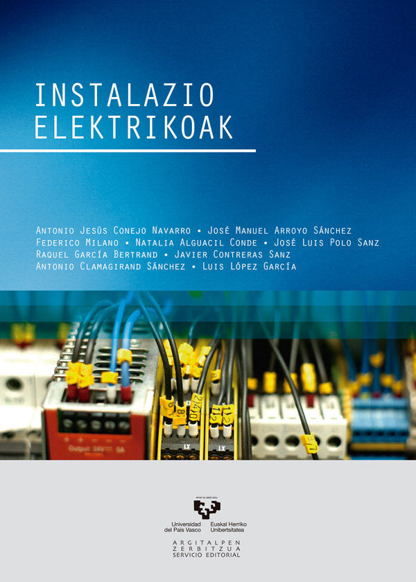Instalazio elektrikoak, de Conejo Navarro, Antonio Jesús | portada del libro