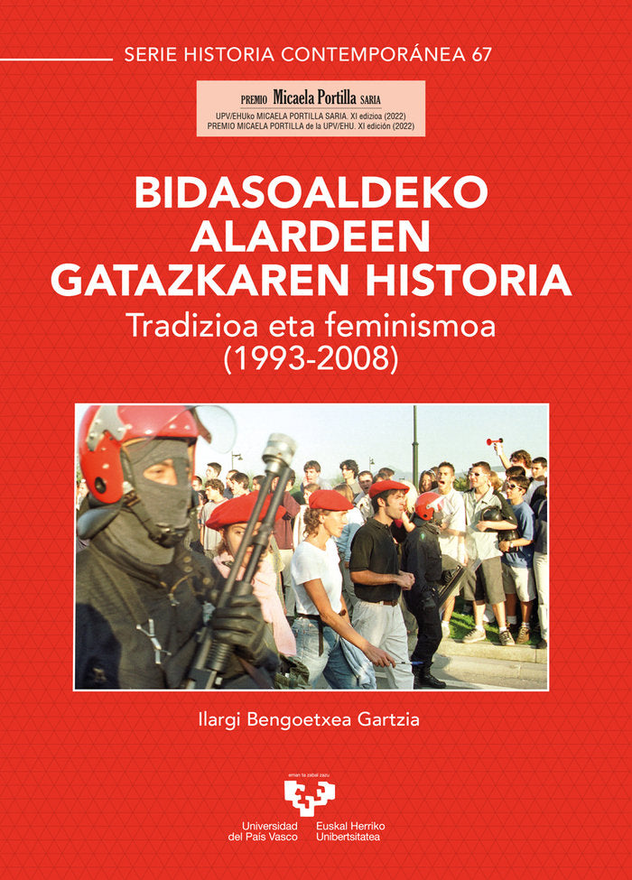 Bidasoaldeko Alardeen gatazkaren historia. Tradizioa eta feminismoa (1993-2008), de BENGOETXEA GARTZIA, ILARGI | portada del 