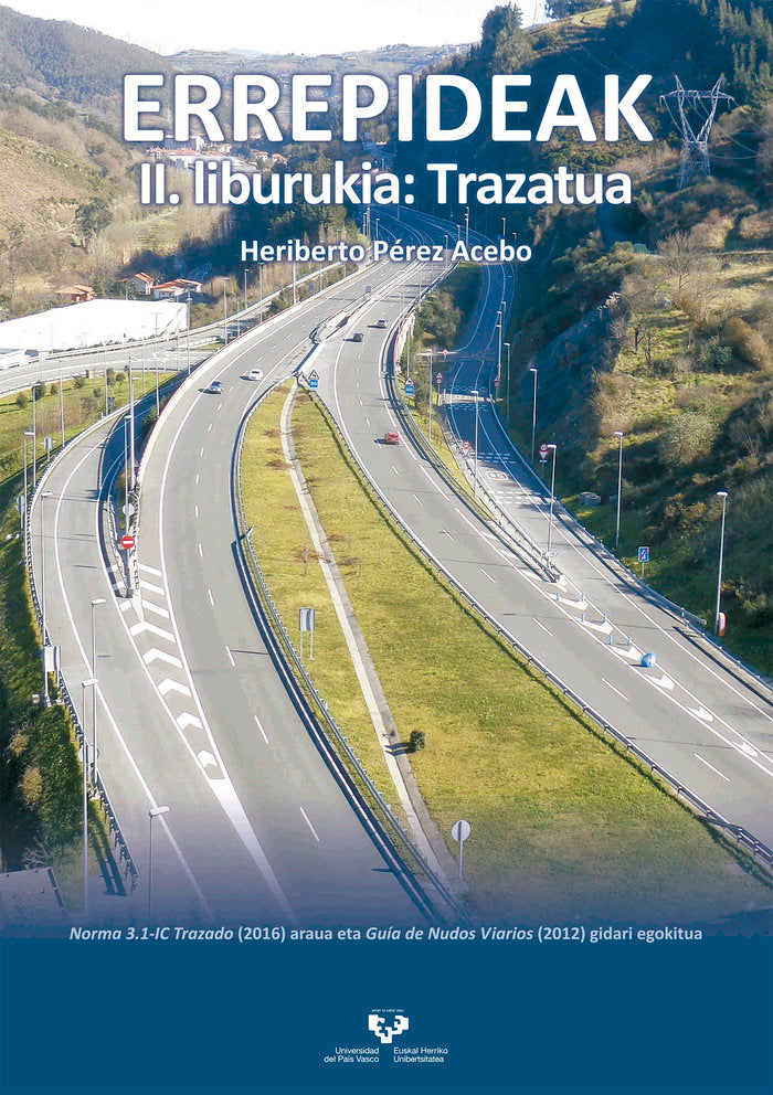 Errepideak. II. liburukia: Trazatua, de Pérez Acebo, Heriberto | portada del libro