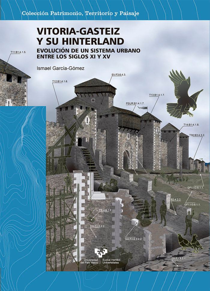Vitoria-Gasteiz y su hinterland. Evolución de un sistema urbano entre los siglos XI y XV, de García Gómez, Ismael | portada d