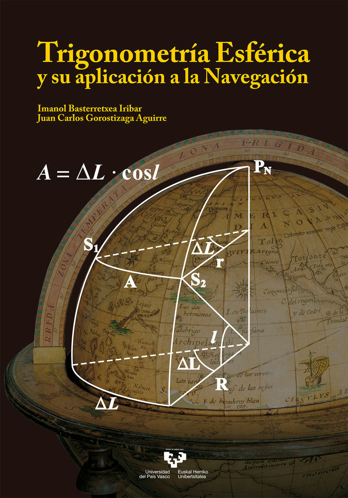 Trigonometría esférica y su aplicación a la navegación, de Basterretxea Iribar, Imanol | portada del libro