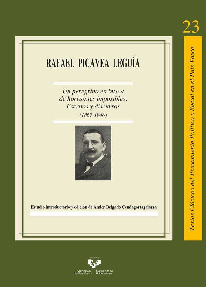 Un peregrino en busca de horizontes imposibles, de PICAVEA LEGUIA, RAFAEL | portada del libro