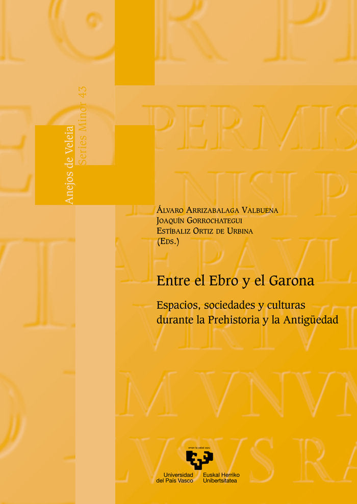 ENTRE EL EBRO Y EL GARONA ESPACIOS SOCIEDADES Y CULTURAS D | portada del libro