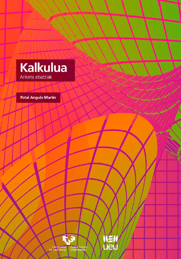 Kalkulua. Ariketa ebatziak, de Angulo Martín, Patxi | portada del libro