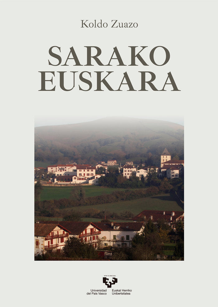 Sarako euskara, de Zuazo Zelaieta, Koldo | portada del libro