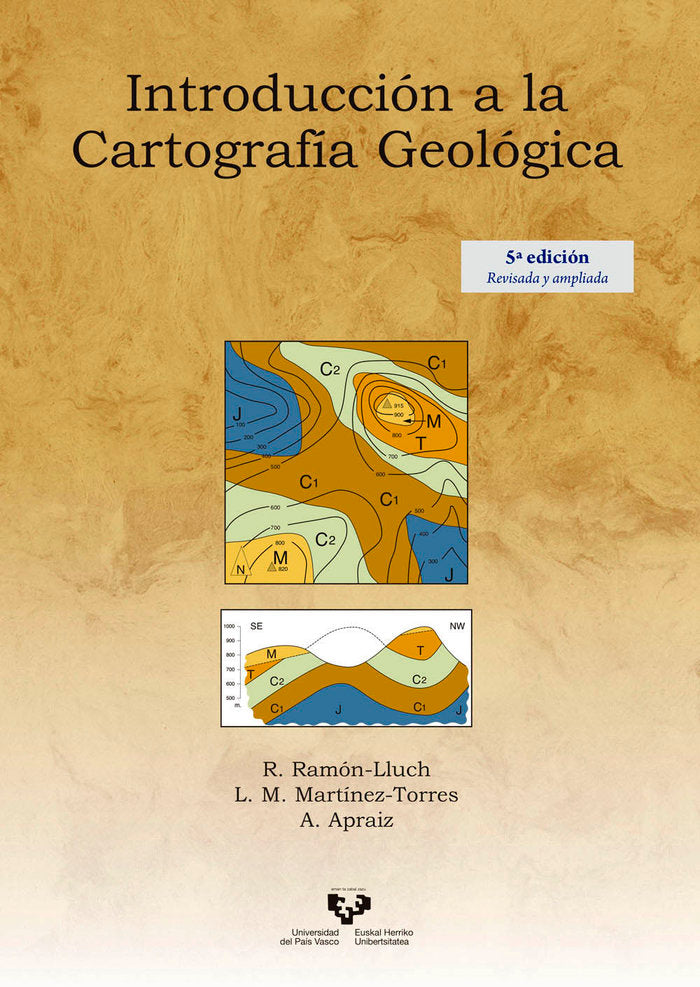 Introducción a la cartografía geológica, de Martínez Torres, Luis Miguel | portada del libro