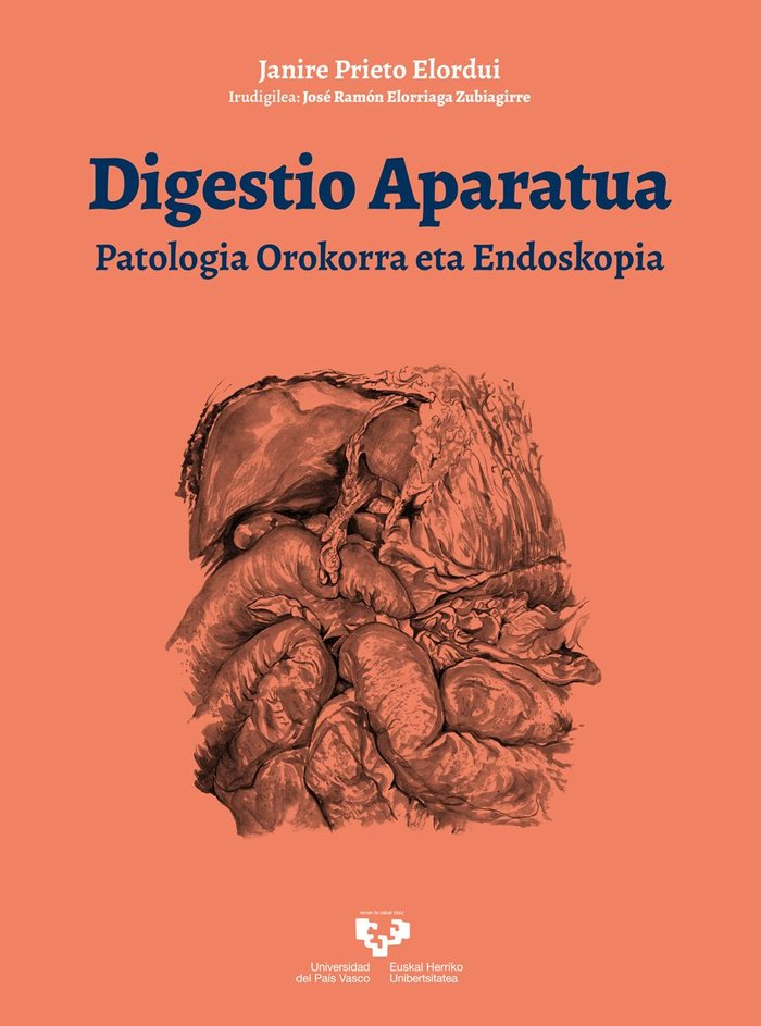 Digestio aparatua. Patologia orokorra eta endoskopia, de PRIETO ELORDUI, JANIRE | portada del libro