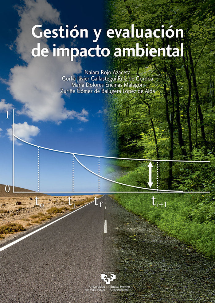 Gestión y evaluación de impacto ambiental, de Rojo Azaceta, Naiara | portada del libro