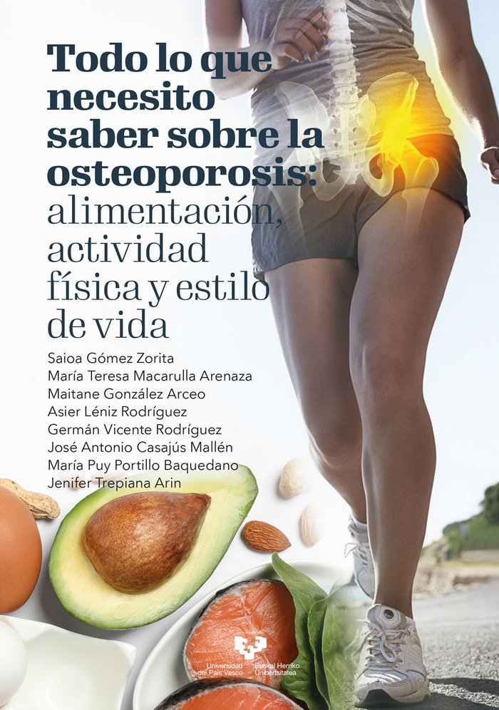 TODO LO QUE NECESITO SABER SOBRE LA OSTEOPOROSIS, de GOMEZ ZORITA, SAIOA | portada del libro