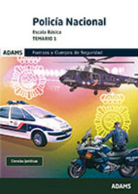 Policia Nacional. Escala Básica. Temario 1, de Obra Colectiva | portada del libro