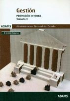 Temario 3 Gestión de la Administración del Estado. Promoción interna, de Varios autores | portada del libro