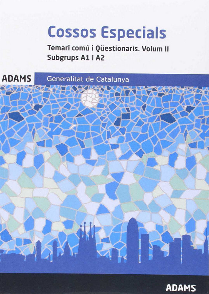Temari Comú i Qüestionari Cossos Especials II. Subgrups A1 i A2, de Obra colectiva | portada del libro