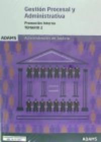 Temario 2 Gestión Procesal y Administrativa, promoción interna, de Varios autores | portada del libro