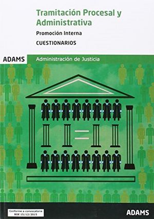 Cuestionarios Tramitación Procesal y Administrativa, promoción interna, de OBRA COLECTIVA | portada del libro