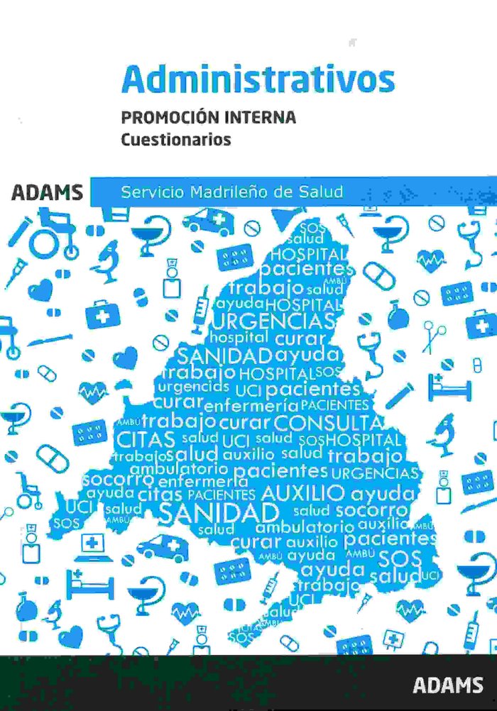 ADMINISTRATIVOS (SERMAS) PROMOCION INTERNA - CUESTIONARIOS, de VV.AA. | portada del libro