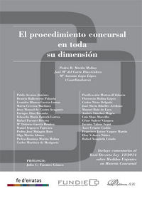 El procedimiento concursal en toda su dimensión, de Martín Molina | portada del libro