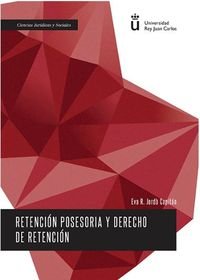 Retención posesoria y derecho de retención, de Jordá Capitán | portada del libro