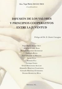 Difusion de los valores y principios cooperativos entre la juventud, de Arnáez Arce, Vega Mª | portada del libro