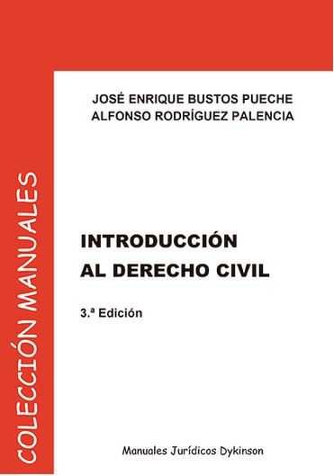 Introducción al Derecho Civil, de Bustos Pueche | portada del libro