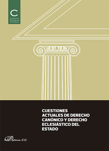 Cuestiones actuales de Derecho Canónico y Derecho Eclesiástico del Estado, de Asociación Española de Canonistas | portada del