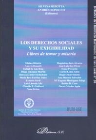 Los derechos sociales y su exigibilidad. Libres de temor y miseria, de Ribotta (argentina), Silvina | portada del libro